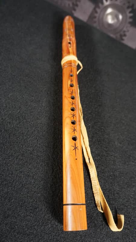 Hard wood Native American Flute - 18.25" image 1