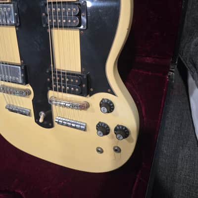 Gibson Custom Shop Don Felder "Hotel California" EDS-1275 Double Neck (Signed, Aged) 2010 - Aged White image 15
