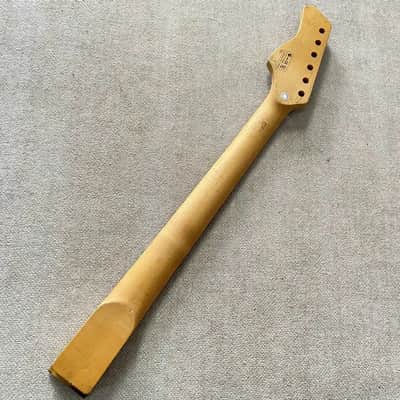 Cherry Burst Maple Wood Guitar Neck, Rosewood 22 Frets Fingerboard image 4