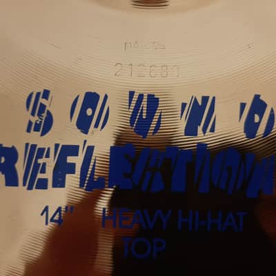Paiste 14" 2000 Sound Reflections Heavy Hi-Hat Cymbals (Pair) 1986 - 1993 - Brilliant image 4