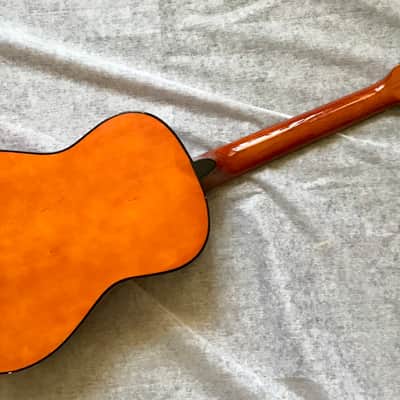 KAPOK Acoustic Classical Parlor Guitar 34” Length Zero Fret Good Condition image 2