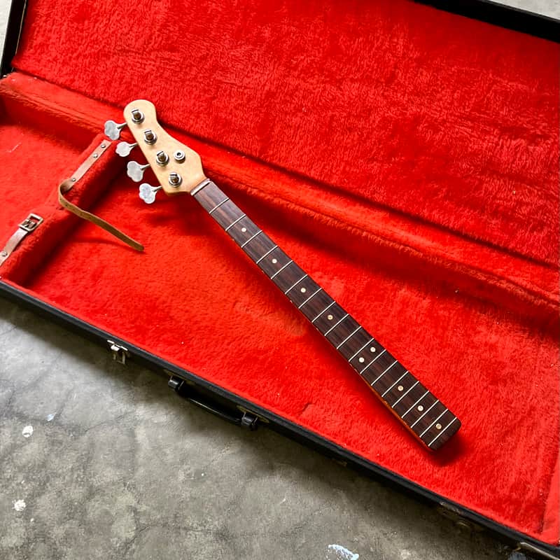 Fender Mustang Bass neck 1969 Rosewood music master original vintage USA cbs image 1
