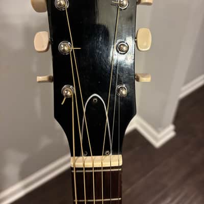 Martin / Gibson clone Lyle W420 Vintage 1970s MIJ Acoustic Guitar - Fresh Setup - Matsumoku image 9