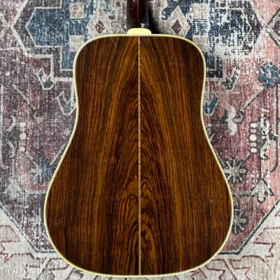 1975 Guild D55 LH Vintage Left Handed Westerly RI Natural Acoustic Guitar! image 8