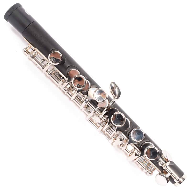 Pearl PFP-165 Piccolo w/Grenadilla Wave & Straight Headjoints USED image 1