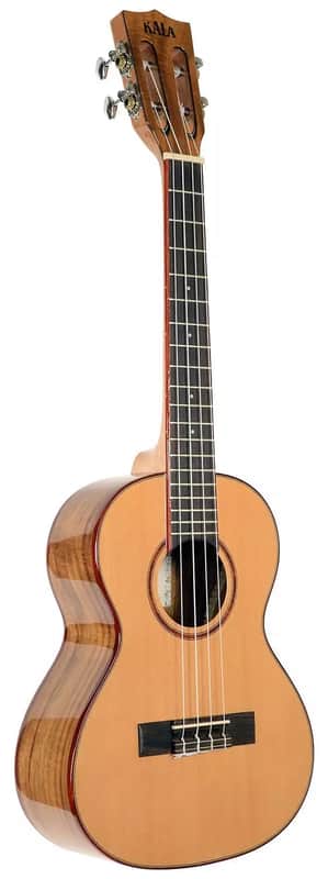 Kala KA-ATP-CTG Solid Acacia Cedar Top Tenor Ukulele image 3