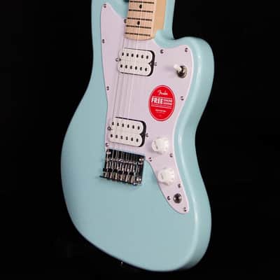 Squier Mini Jazzmaster HH, Maple FB, Daphne Blue image 2