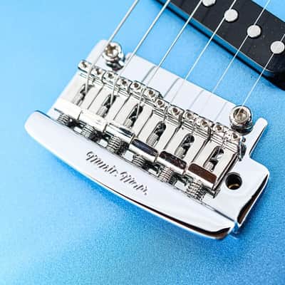 Music Man Luke 4 SSS Diesel Blue image 7