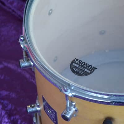 Sonor Sonic Plus II 14" tom natural maple * rare model made in Germany...hard to find * very good sound / very good condition / very good price ! image 5