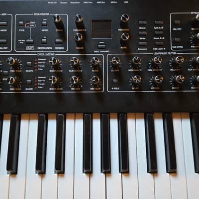 Sequential Prophet Rev2 61-Key 8-Voice Polyphonic Synthesizer 2018 - Present - Black with Wood Sides image 2
