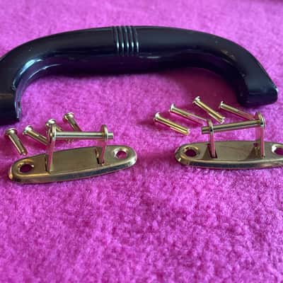 vintage 1952 Fender bakelite case handle for telecaster broadcaster nocaster image 4