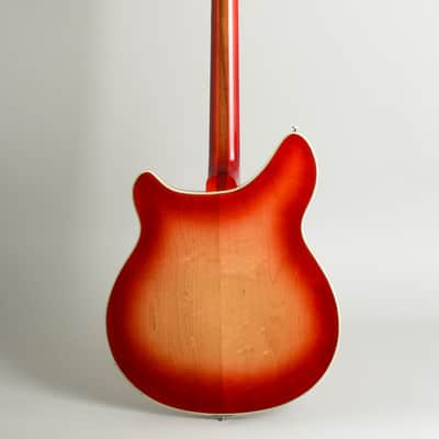 Rickenbacker  Model 375 Thinline Hollow Body Electric Guitar (1967), ser. #GG-3317, original silver tolex hard shell case. image 2