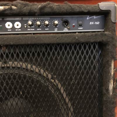 Crate BX-160 160W 1x15" Bass Combo Black Carpet 1992 image 3