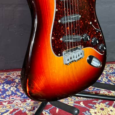 + New Video Fender Custom Shop Stratocaster Ex Bush Nigel Pulsford 3 Tone Sunburst Guitar + Case image 7