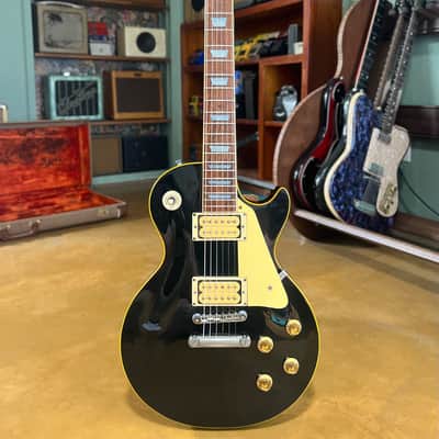 1980s Greco Super Real – Black – Original Maxon Pickups – Fujigen Japan – 8.09 lbs w/ Hardshell Case image 2