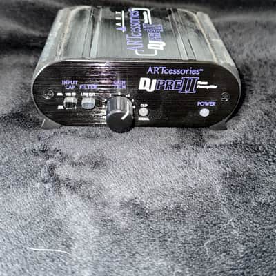 ART DJPre II Stereo Phono Preamp 2008 - Present - Black image 2