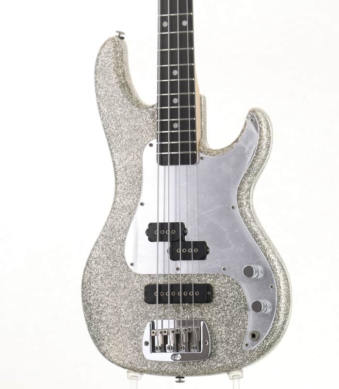 G&L Made in USA SB-2 Silver Metal Flake [SN CLF58925] (05/08