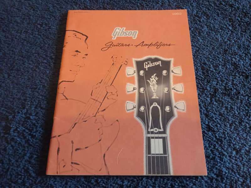 Vintage 1962 Gibson Full-Line Catalog! Rare, Original Case Candy, Paperwork! image 1