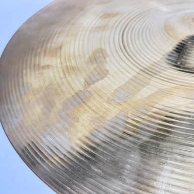 VINTAGE ZILDJIAN 1970s A Zildjian & Cie Constantinople Hi-Hat Pair 14" Top 964g / Bottom 1336g image 9