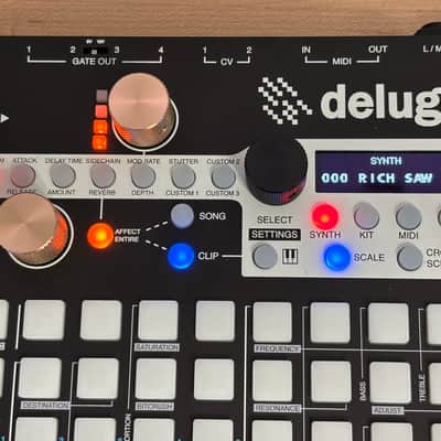 Synthstrom Deluge - OLED display - with case image 10