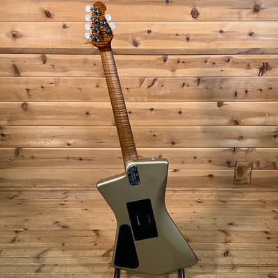 Ernie Ball Music Man St. Vincent Goldie Electric Guitar - Cashmere image 5