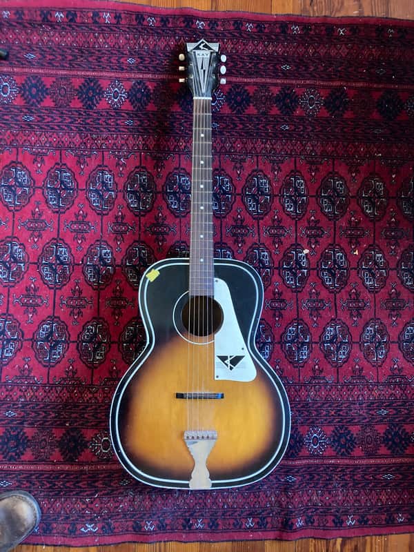 Vintage Kay Acoustic Guitar 1960s (Playable) image 1