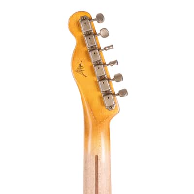 Fender Custom Shop 1955 Telecaster Heavy Relic 2-Tone Sunburst over Blonde Masterbuilt Andy Hicks image 14