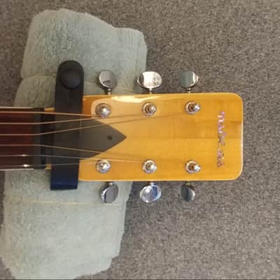 Rare 1974 Madeira by Guild A-30M Flame Maple Dreadnaught image 3
