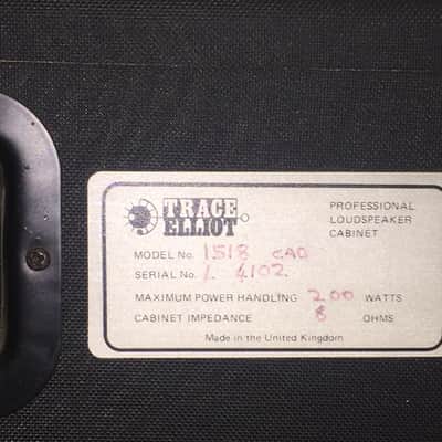Toto Trace Elliot Mike Porcaro Tour bass rig  90s image 16