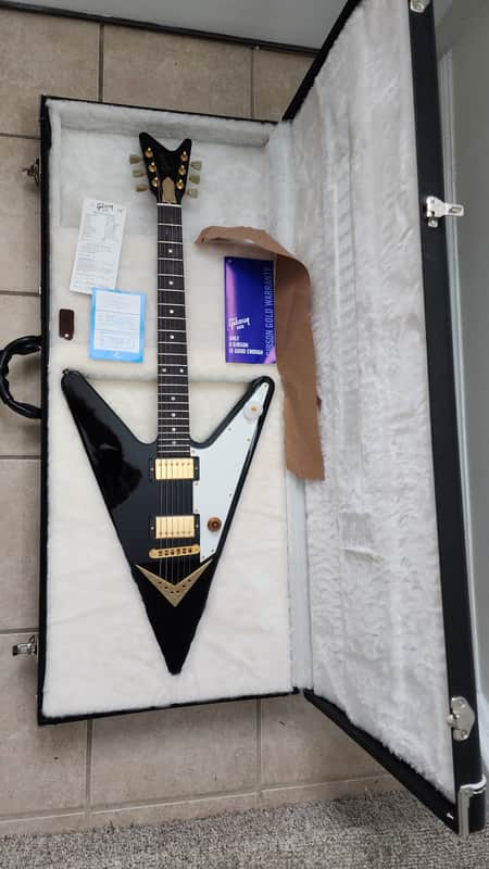 Gibson Reverse Flying V 2006-2008 Ebony image 1