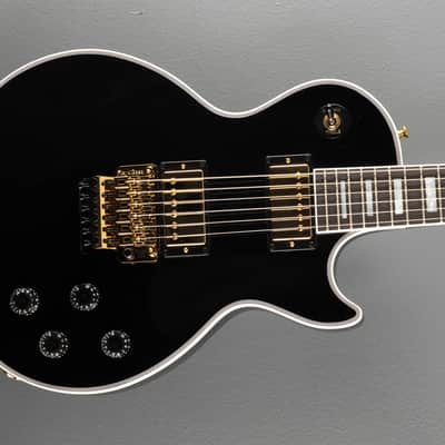 Gibson Custom Shop Les Paul Axcess Custom w/Ebony Fingerboard Floyd Rose Gloss - Ebony image 1