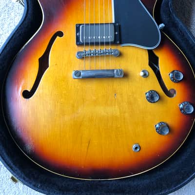 Gibson 1967 335 12 String - 6 String Conversion Sunburst image 2