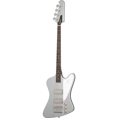 Epiphone Thunderbird '64 Electric Bass Guitar - Silver Mist image 2
