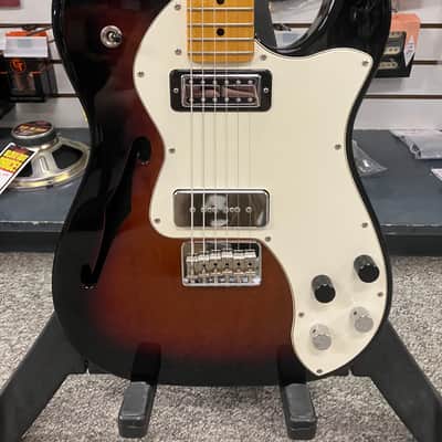 Fender Modern Player Telecaster Thinline Deluxe 2012 - 2018 - 3-Color Sunburst image 2