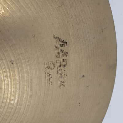 Sabian 21" AA Rock Ride Cymbal 1990 - 2001 - Brilliant (243-12) image 4