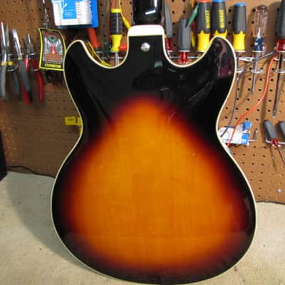 Ibanez Artcore ASB140 with Darkstar and Drop D Tuner 2001 -ish Sunburst image 4