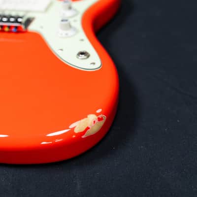 Squier by Fender FSR Paranormal Jazzmaster XII 12-String Electric - Fiesta Red (0596-SR) image 14