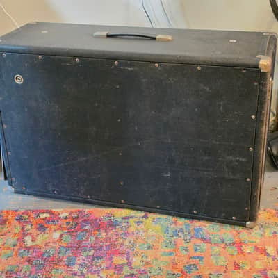 Fender Bassman 45-Watt 2x12" Guitar Speaker Cabinet 1963 - 1967 - Black Panel image 2
