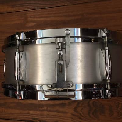 USED Gretsch "Stop Sign" Badge 5x14 Aluminum Student Snare Drum (6 Lug) image 2
