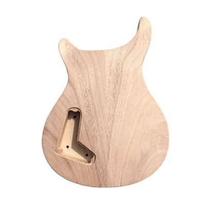 Unfinished PRS-Style Guitar Body - Quilted Maple and Mahogany image 3