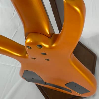 Ibanez Ergodyne EDA905 5 String Bass 2003 - Flare Orange Flat image 13