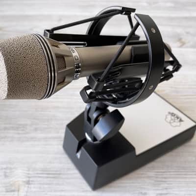 1976 AKG D190E Vintage Dynamic Microphone + Extras image 17