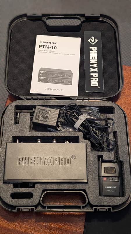 Phenyx Pro PTM-10 Wireless In-Ear Monitor System image 1