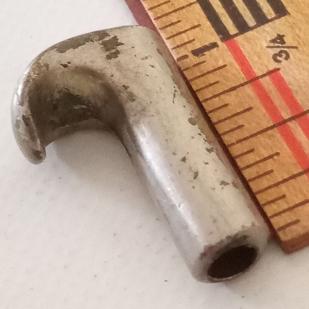 Leedy NOB 10-24 Indianapolis Snare/Bass Drum Tension-Rod-Claw Hook Nickel-Brass — main photograph