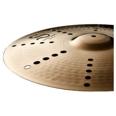 Zildjian 16-Inch S Series Trash Crash Cymbal, Light and Loose, Thin Weight with Trashy White Noise Color image 6