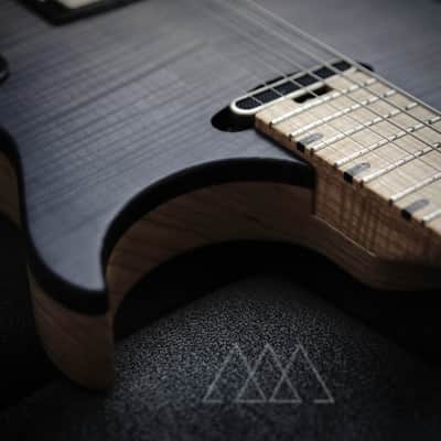 Vergnaud Bariton Djent'o'Caster 2020 (Grey Smoke Purple) image 6
