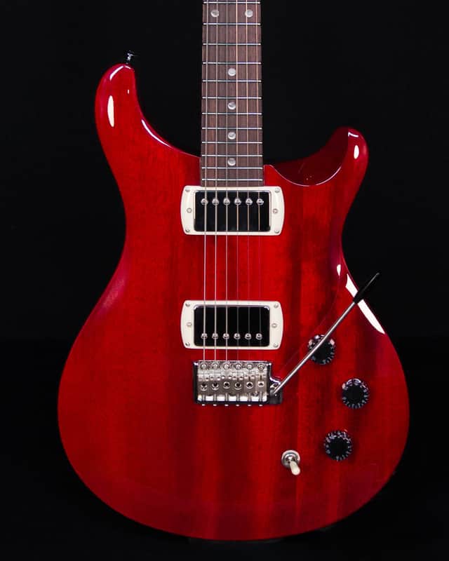 PRS SE DGT Standard, Moons, Vintage Cherry image 1
