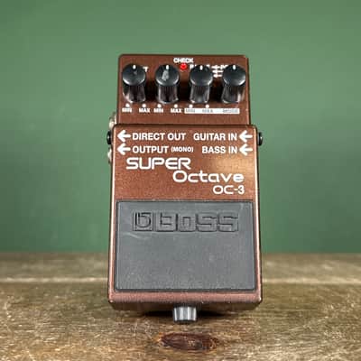 Boss OC-3 Super Octave (Dark Gray Label) 2003 - Present - Brown image 2