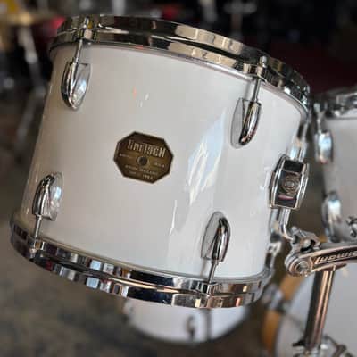Gretsch USA 6-Piece Drum Set 1970s - White Nitron image 9