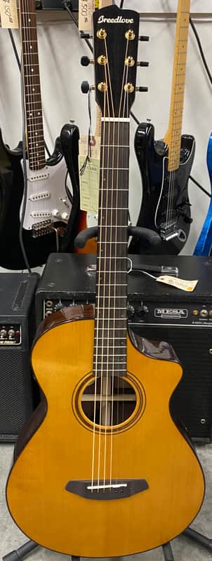 2023 Breedlove Performer Pro Concertina - Spruce and Mahogany - Includes Original Hardshell Case! image 1